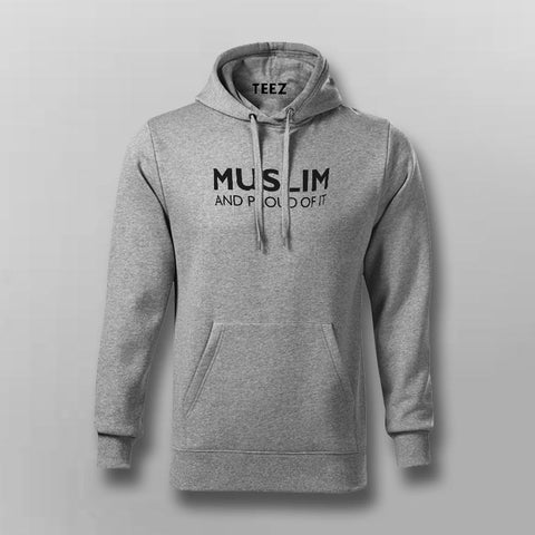 Muslim and Proud of It Hoodies For Men Online India
