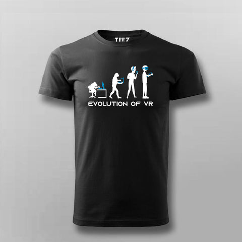 Evolution of Man Virtual Reality T-Shirt For Men Online