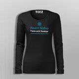 React Native Framework Developer Women’s Profession T-Shirt
