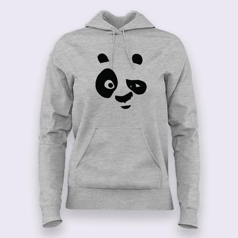 Kung Fu Panda Po Face Hoodies For Women Online India