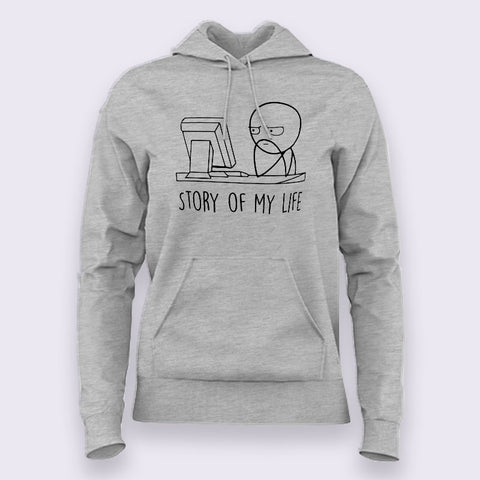 Story-Of-My-Life Hoodies For Women Online India