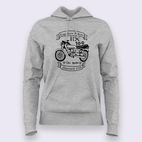 Rx 100 Legendary Indian Motorcycle Hoodies For Women Online  India