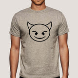Evil Smiley Face Men's T-shirt