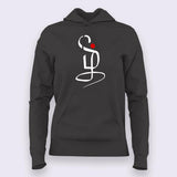 தமிழ் Letters Calligraphy Hoodies For Women Online India