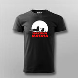 Hakuna Matata Funny Cartoon T-shirt For Men