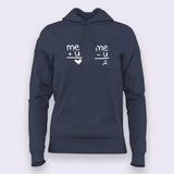 Me plus You Love, Me Minus You  Hoodies For Women Online India