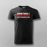 Some Time Drink Water T-shirt For Men