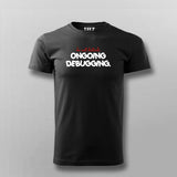 Debugging in Progress Men's Tee - Do Not Disturb the Dev