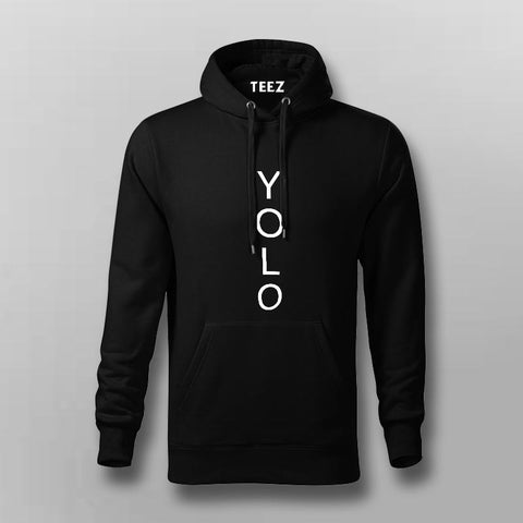 You Only Live Once YOLO  Hoodies For Men Online India