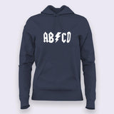 ABCD / ACDC Parody Hoodies For Women Online India