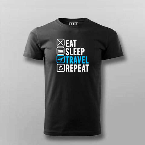 Eat Sleep Travel Repeat - Ultimate Explorer Tee