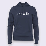 Darwin Logo Hoodies For Women Online India