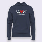 Adopt Love, Don't Buy Hoodies For Women Online India