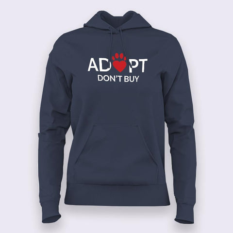Adopt Love, Don't Buy Hoodies For Women Online India