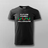 Future Forex Millionaire Day Trader Stock T-Shirt For Men Online India