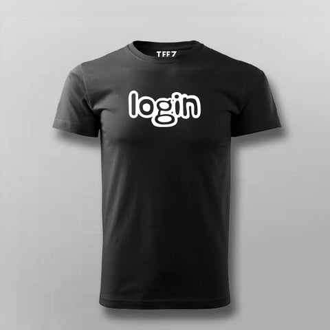 Login T-shirt For Men