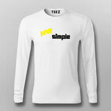 Navi S1mple T-Shirt For Men