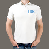 IBM - IDK ( I Don't Know ) Polo T-Shirt For Men India
