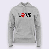 Love Animals  Hoodies For Women India