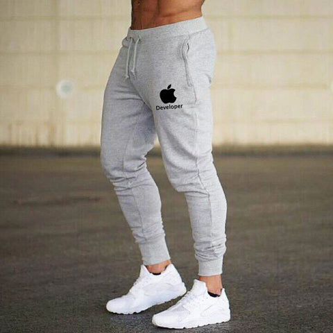 Apple Developer Casual joggers with Zip for Men Online