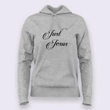 Just Jesus Christian Hoodies For Women India