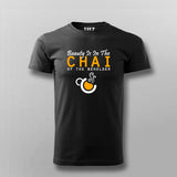 Beauty Is In The Chai of The beholder T-Shirt For Men Online India