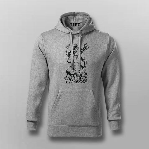 Lord Shiva Holy Smoke Hoodies For Men Online Idndia