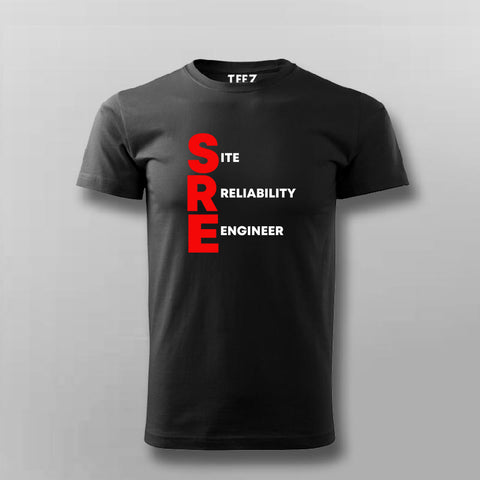 Site Reliability Engineer T-Shirt For Men Online India