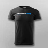 Commit To Master Men's T-Shirt - Git Guru's Mantra