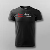 Python Closet Men's T-Shirt - Coding Fashion Statement