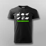 Programmer Saurus Funny Programming T-shirts For Men