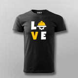 Civil Engineer Love T-Shirt For Men