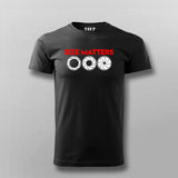Lens Size Matters T-Shirt For Men Online India