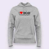 I Love Cats, It's Humans That Annoy Me, Hoodies For Women Online India