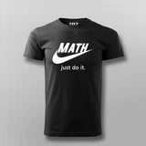 Just Do It Funny parody T-Shirt For Men Online India