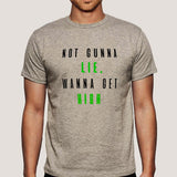 Not Gunna Lie, Wanna Get high Men's Pot T-shirt