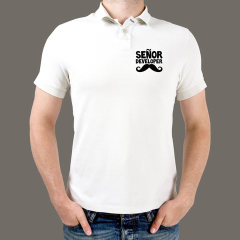 Senior Developer Polo T-Shirt For Men Online India
