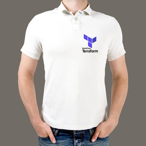 Hashicorp Terraform Polo T-Shirt For Men Online India