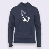 Praying Hands  Hoodies For Women Online India