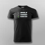 Single Married Majboor Hoon T-shirt For Men
