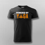 Powered By Yoga – Energizing Men's Yoga T-Shirt