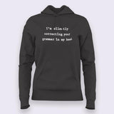 I am Silently Correcting Your Grammar In My Head Hoodies For Women India