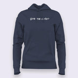 Give Me a Break Funny HTML TAG Hoodies For Women India
