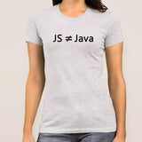 JavaScript [JS] is not Java Women's T-shirt