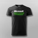 Microsoft Certified T-Shirt For Men Online