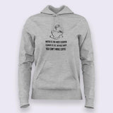Without Water You Can't Make Coffee - Funny  Hoodies For Women Online India
