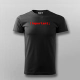 !Important CSS Coding T- Shirt For Men Online