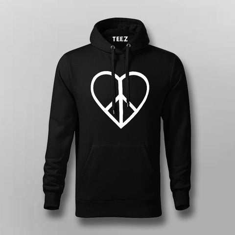 Love and Peace Hoodies For Men Online India