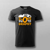 I love photography  T-Shirt For Men