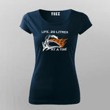 Women's Biker Life T-Shirt India
